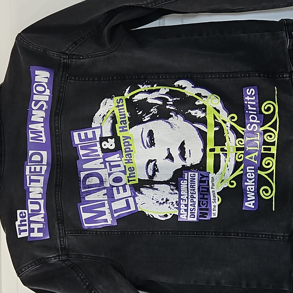 Disney parks Haunted mansion Madame Leota demin jacket - Picture 6 of 7